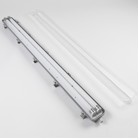 Oprawa Lampa Hermetyczna LED Pyłoszczelna 120cm 2xT8 G13 IP65 OHLD-236 Lumiled