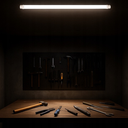 Oprawa hermetyczna LED 36W 120cm Zimna 6200K IP65