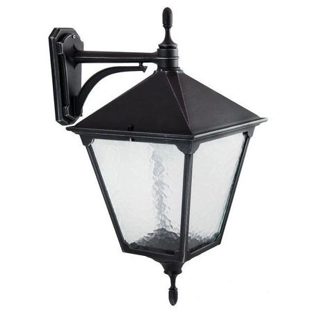 Lampa Ogrodowa Zewnętrzna Elewacyjna KINKIET LED Retro Kwadratowe K 3012/1/BD KW E27 Su-Ma