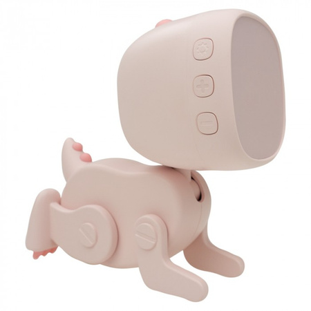 Zegar Elektroniczny dla Dzieci BUDZIK Różowy Akumulatorowy 1200mAh ROBO MARY'S