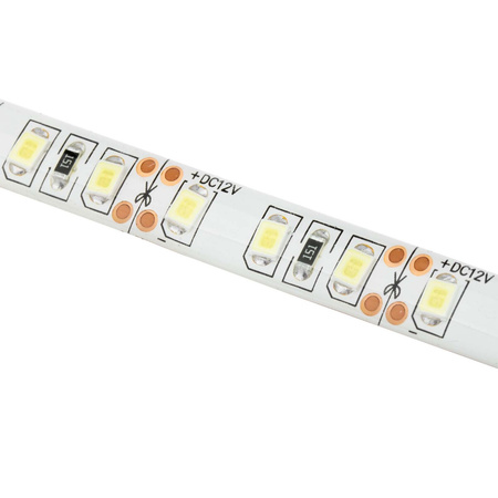 Taśma LED Pasek 12V 48W 600LED 2835 Zimna IP65 8mm 5m