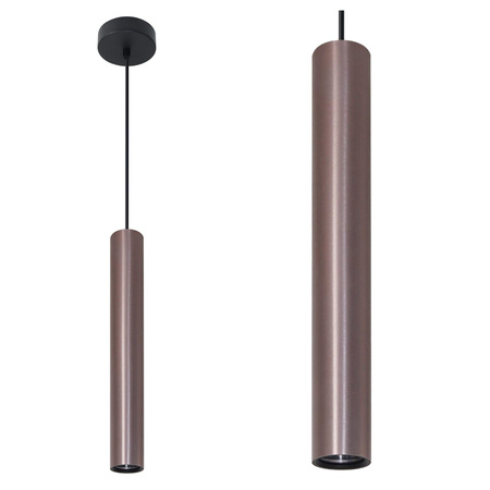 Lampa Sufitowa Wisząca Zwis GU10 Szara LUNGOMARE Sanico Goldlux