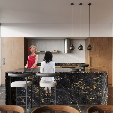 Lampa Sufitowa Wisząca Zwis E27 Żyrandol Kulista Czarna Nowoczesna Alino Sollux