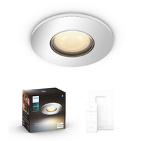 Oprawa Podtynkowa Wpuszczana Łazienkowa LED Adore 5W IP44 CCT Okrągła PHILIPS HUE Bluetooth