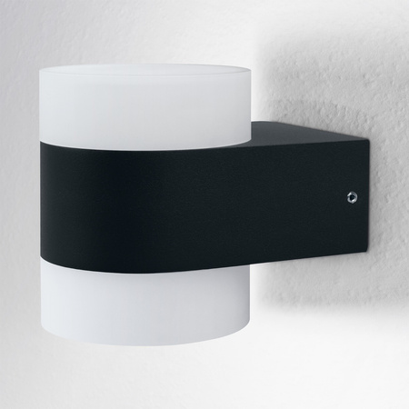 Lampa Ogrodowa Zewnętrzna Kinkiet Elewacyjny LED 12.5W 980lm 3000K IP44 Szary Endura Ledvance