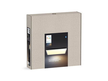 Panel LED Lampa Sufitowa Natynkowa 60x60 cm 46.5W 3750lm IP20 White Ambiance TW Biała Inteligentna SMART Zigbee Bluetooth Aurelle Philips HUE