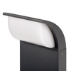 Lampa Ogrodowa Zewnętrzna Kinkiet LED ABETE 7W 4000K IP44 Grafitowy KANLUX 