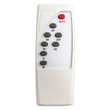 Lampa Uliczna SOLARNA oprawa LED Szara 120W 6000K Zimna 9500lm IP65 CZUJNIK ZMIERZCHU z PILOTEM + UCHWYT