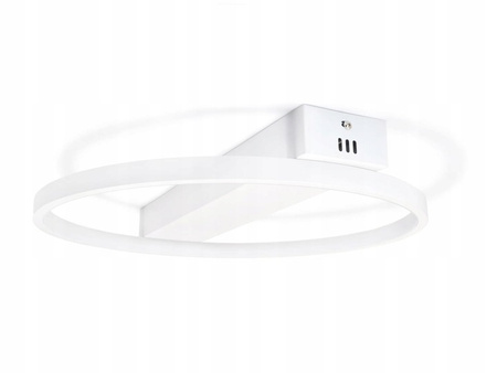 Lampa sufitowa okrągła PLAFON LED żyrandol 33W 3000K-6500K biały + pilot