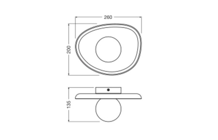 Lampa Ścienna Dekoracyjna Kinkiet Oprawa Natynkowa G9 Biały Decor Ledvance