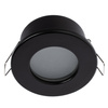 Oprawa Halogenowa Podtynkowa Wpuszczana LED MR16 Okrągła Czarna AQUS Lumiled