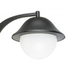 Lampa Ogrodowa Zewnętrzna Słupek LATARNIA E27 Prince Max OGMW 3 O-BD 310cm czarny Su-Ma