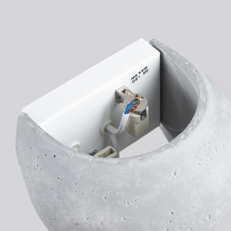 Lampa Ścienna Kinkiet 2x G9 Beton Szary GLOBE Persian Indigo SL.1362 Sollux