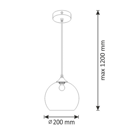 Lampa Sufitowa Wisząca Zwis E27 Złota Szara Damar Sanico Goldlux