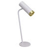 Lampka Biurkowa Stołowa GU10 Biała Fado Sanico Goldlux