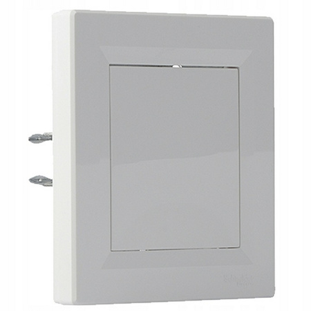 Zaślepka Biała z Ramką SCHNEIDER ASFORA