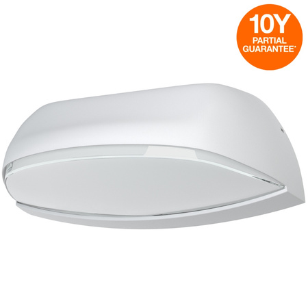 Kinkiet ścienny lampa elewacyjna oprawa zewnętrzna 12W 530lm 3000K biała Endura Style Wide LEDVANCE
