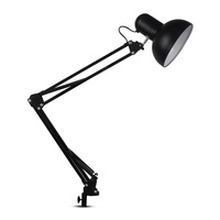 Lampa biurkowa kreślarska E27 Czarna VT-7513 V-TAC