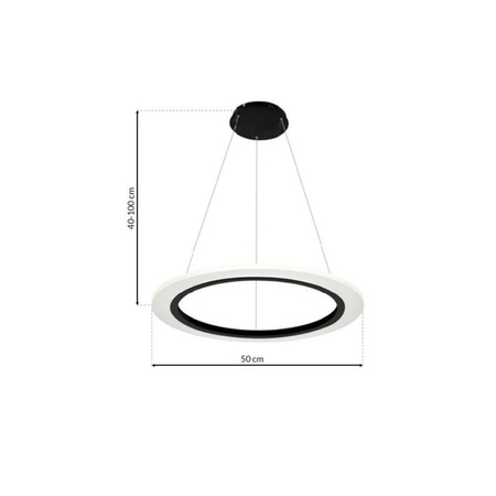 Lampa Wisząca Sufitowa COSMO 24W LED Milagro
