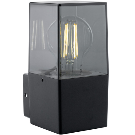 Lampa Ogrodowa LED Kinkiet Elewacyjny DENVER E27 IP44 16,5cm Kwadratowy