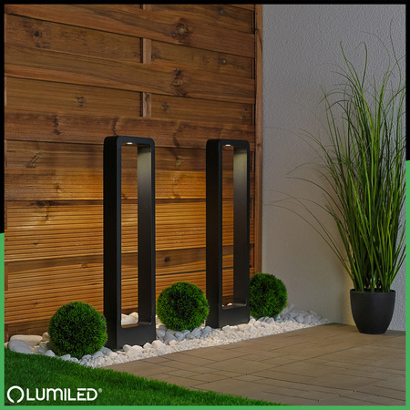 Lampa Ogrodowa Słupek Zewnętrzny Stojący LED 10W ERICA 60cm LUMILED