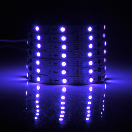 Taśma Pasek LED RGB 12W 300lm 120° Biała Ściemnialna Sanico Goldlux