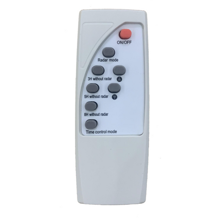 Naświetlacz LED 200-1000lm 6000K IP65 10W Solarny Czarny z Czujnikiem Ruchu i Zmierzchu + Pilot STREET-9 GOLDLUX