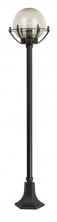 Lampa Ogrodowa Zewnętrzna Stojąca SŁUPEK Kule z koszykiem 200 K 5002/1/KPO E27 152cm Su-Ma