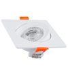 Oprawa Halogenowa Podtynkowa Ruchoma Kwadratowa Biała GU10 MR16 VENTUS Lumiled