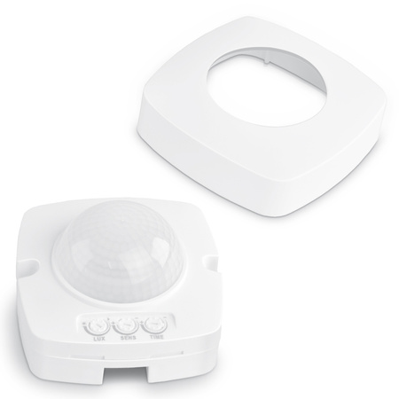 Czujnik Ruchu i Zmierzchu Światła Zewnętrzny 1200W Biały IP54 VL-SPC24W Videx