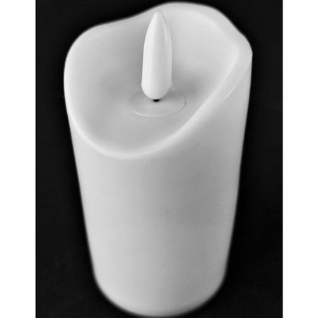 Wkład Elektryczny LED Świeca Znicz Efekt Płomienia 9,5 cm