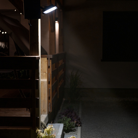 Naświetlacz Solarny LED Halogen 200W Lampa Ogrodowa 4000K IP65 Czujnik Ruchu PIR + Pilot FULGOR LUMILED