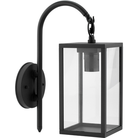 Kinkiet Ogrodowy Dół Lampa Elewacyjna Malmo E27 IP44 Grafit - GOLDLUX (Polux)