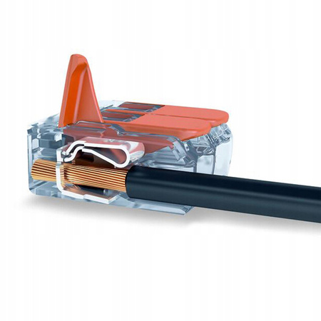 Złączka Instalacyjna Szybkozłączka na PRZEWÓD typu DRUT LINKA 2x 4,0mm
