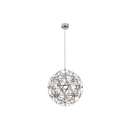 Lampa Wisząca Sufitowa 12W 3000K Chrom Nowoczesny Eudora Rabalux