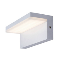 Lampa Ogrodowa Zewnętrzna Kinkiet Elewacyjny LED 10W 780lm 4000K IP54 Biały Nowoczesny Zaragoza Rabalux