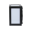Kinkiet ścienny LED 12W 3000K IP65 Kostka Czarny VT-822 V-TAC