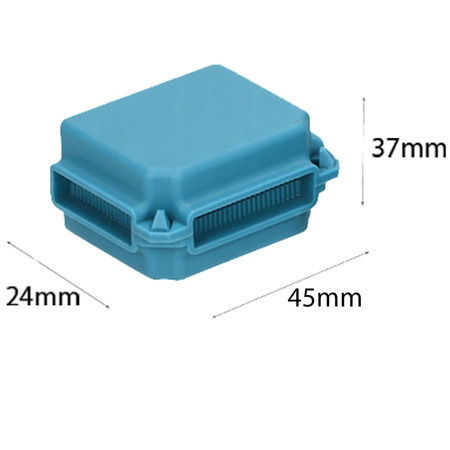Puszka Żelowa Mufa Gelbox Hermetyczna IPx8 ORNO średnia blister 2 szt. Niebieska
