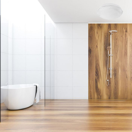 Plafon LED Lampa Sufitowa Natynkowa MIAMI 24W 4000K IP44 Biały Okrągły DIAMENT