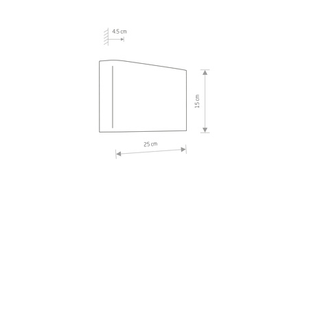Kinkiet Ścienny Lampa Natynkowa 2x G9 Biała Nowoczesna HAGA 9708 Nowodvorski