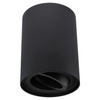 Oprawa Natynkowa HALOGENOWA Spot Tuba Ruchoma GU10 Okrągła Czarna 115mm AMAT-L LUMILED
