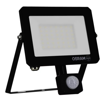 Naświetlacz LED Halogen Zewnętrzny Reflektor 30W 3000K 2700lm IP65 z Czujnikiem Ruchu i Zmierzchu SENSOR FLOODLIGHT LUX OSRAM