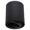 Oprawa Natynkowa HALOGENOWA Ruchoma GU10 Okrągła Czarna 84mm