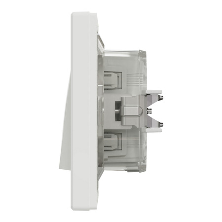 Włącznik Światła Pojedynczy Jednobiegunowy z Ramką Łącznik IP44 SCHNEIDER ASFORA