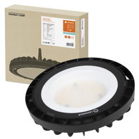 Lampa LED Oprawa Przemysłowa 166W 20000lm 4000K Neutralna Czarny IP65 IK06 High Bay Compact Ledvance