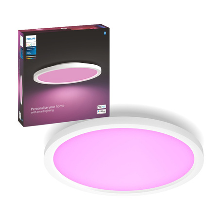 Panel LED Natynkowy Lampa Sufitowa SURIMU 40W CCT RGB PHILIPS HUE Bluetooth 