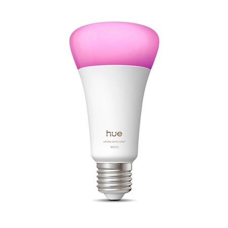 Żarówka LED E27 A60 11.8W = 100W 1600lm 1800-20000K CCT + RGB SMART Inteligentna Bluetooth ZigBee White and Color Ambiance Philips HUE