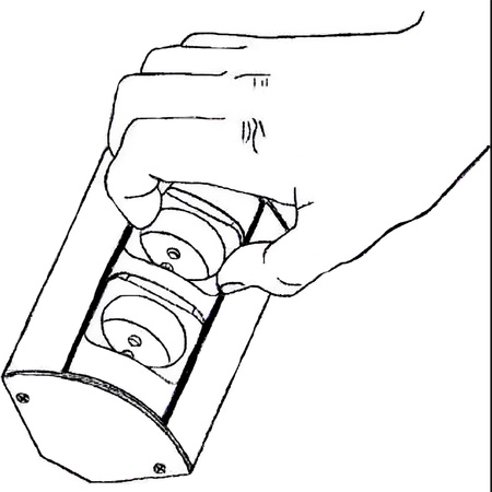 Gniazdo Podwójne Meblowe Elektryczne Narożne Natynkowe Listwa Podszafkowe ORNO