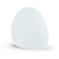 Lampa Ogrodowa Oprawa Zewnętrzna Stojąca Słupek E27 Biała Wodoodporna IP44 STONE L 10581 Nowodvorski