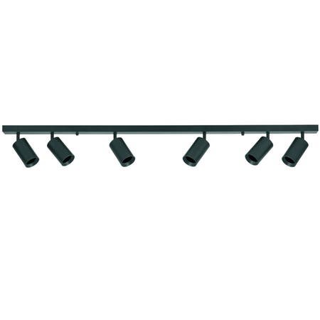 Lampa Listwa Oprawa Sufitowo-Ścienna LED 6 x GU10 MARIBEL Czarny GOLDLUX (Polux)